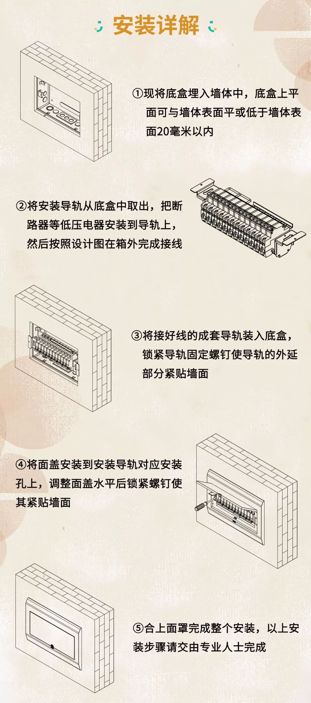 在安裝配電箱之前，這個細節不能馬虎。